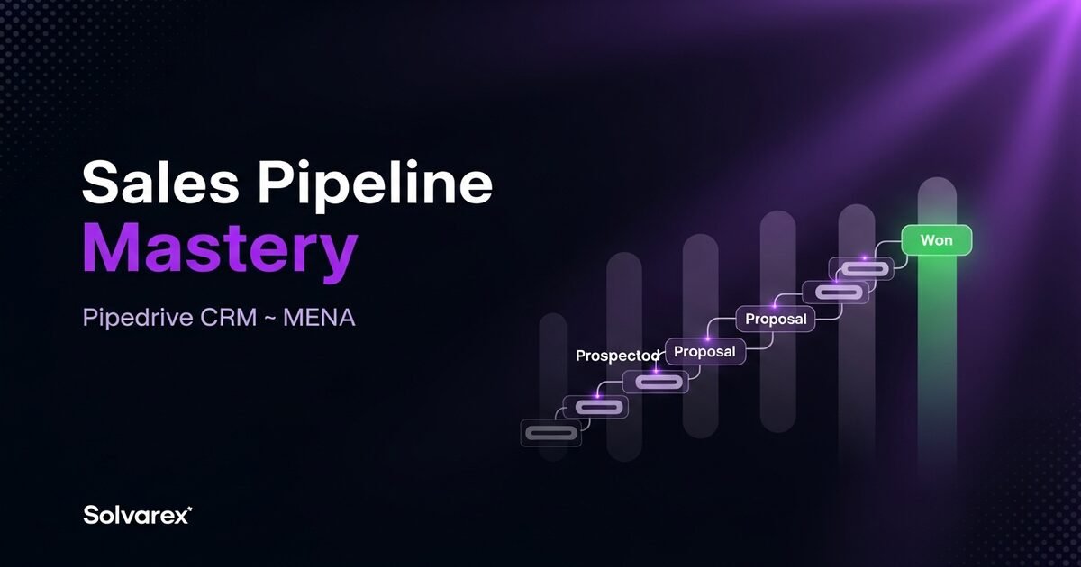 Pipedrive: The Sales-First CRM Powering B2B Growth in Saudi Arabia and MENA